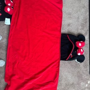 Disney Minnie Mouse hooded blanketsX2